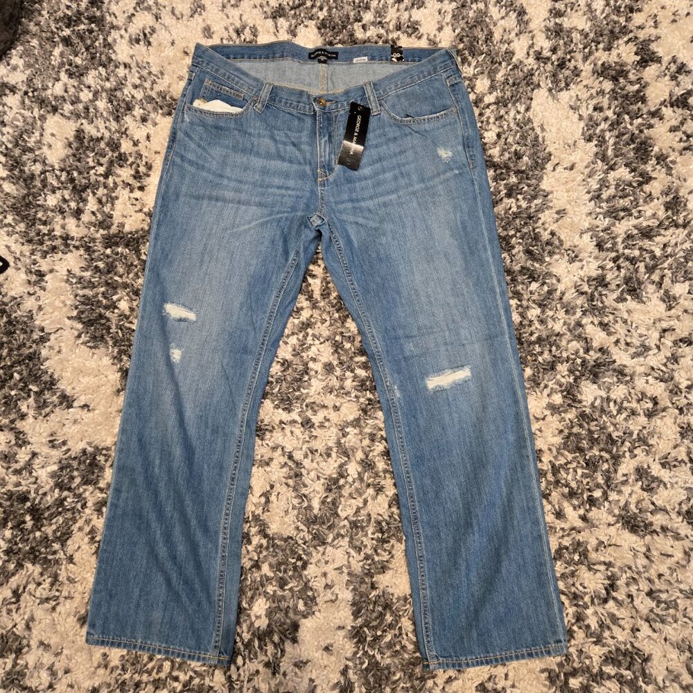 George & Martha | Abril Straight Leg Distressed Jeans | 20